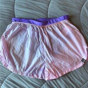 Nike Pink and Purple Lightweight Shorts